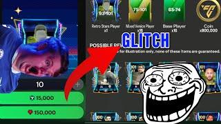 I Found a New GLITCH + Retro Stars Funny Pack Opening + Funny Matchday #fcmobile