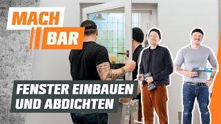 Fenster einbauen und abdichten | OBI