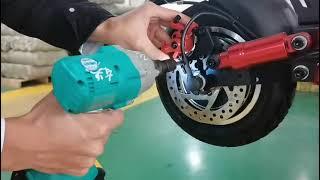 Kugoo M4 Pro replacement rear disc brake tutorial(Kugoo M4 Pro更换碟刹器-后)