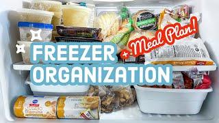 FREEZER CLEANOUT MEAL PLAN | Freezer Organization Ideas