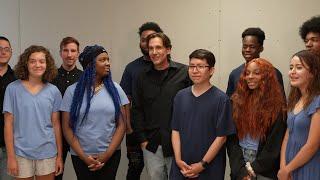 Homecoming:  Actor Joseph Halsey Teaches Trenton Kids