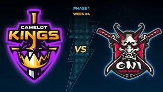 SMITE Pro League Season X: Phase 1 Week 4 Camelot Kings Vs  Oni Warriors