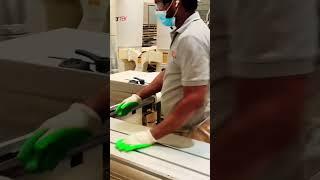 How to work of machine #trending #woodtechnology #wood #woodworkingmachine #machine #woodtech