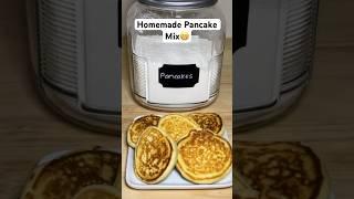 Homemade pancake mix! Just add water! #shorts #pancake #homemadepancakes #pancakemix #easyrecipe