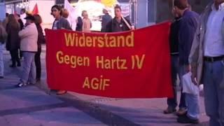 Impressionen von der Montagsdemo in Dortmund im November 2005