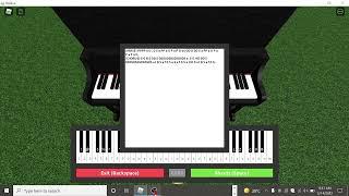 Toxic- BoyWithUke (ROBLOX PIANO SHEETS)