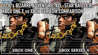 JOJO All-Star Battle R (ASBR) | Xbox Series X vs Xbox One X | Graphics & FPS Comparison [4K60fps]