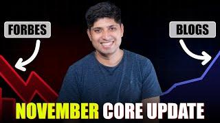 Google November Core Update | Reputation Abuse Update Coverage