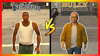 GTA San Andreas vs. Bully | Ultimate Face-Off!  (Physics, A.I. & Details Comparison)