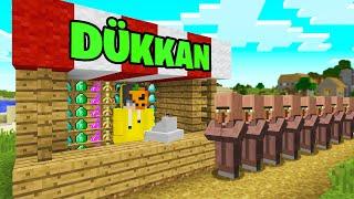 Yeni Minecraft Şehrimizde Dükkan Açtım!