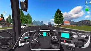 Bus Simulator Android IOS Gameplay - PTS - Coach | Bus Games | Coach Bus Driving