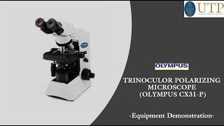 OLYMPUS Trinocular Polarizing Microscope