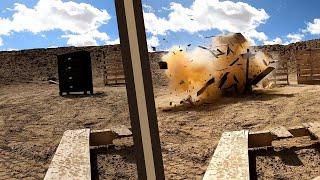 Exploding Dresser With Tannerite