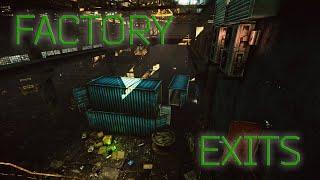 Escape from Tarkov - Factory - Exits - for PMC and SCAV ( Patch 0.12.12..... )