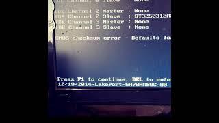 Press F1 to continue , del to enter setup #pressf1tocontinue #ravinderrajputtech #desktop #pc #cpu