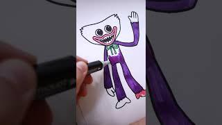 3 marker challenge - Huggy Wuggy #shorts Best video by Milli Star