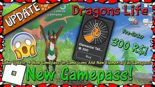 ROBLOX | Dragons Life - New Gamepass!? (PreOrder/Gamepass) #34 - HD