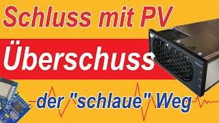 Nie wieder PV Überschuss mit smarten AC-DC Laderegler für den PV Speicher. Das kannst auch Du 