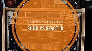 Load Box Comparison - St Rock React IR vs Suhr Reactive Load - Peavey 5150 Block Letter