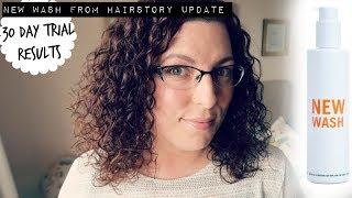 Hairstory - New Wash 30 day Trial & Results | Down to Earth Beauty | Fun | WavyKate