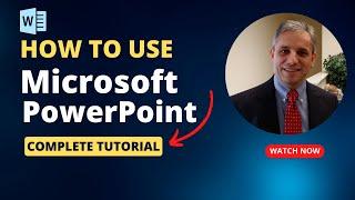 PowerPoint Tutorial: Learn PowerPoint in 30 Minutes - Just Right for your Job Application