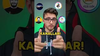 TYT-AYT FİZİKTE 0'DAN FULLETEN KANALLAR #yks #tyt #ayt