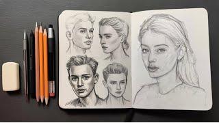Discover Techniques for Beautiful Face Drawings (Girl Sketching Tips)