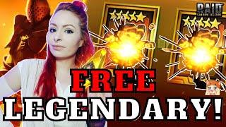 Sacred Shards FREE Legendary! • RAID Shadow Legends