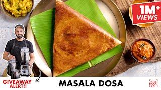 Masala Dosa Recipe | Perfect Dosa Atta Tips | परफेक्ट मसाला दोसा बनानेका तरीका | Chef Sanjyot Keer