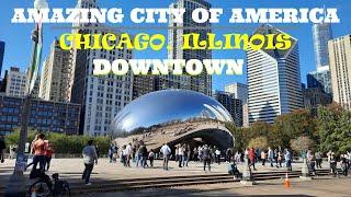 CHICAGO | DOWNTOWN | FULL TOUR OF THE CITY 4K