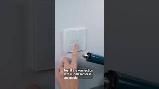 WiFi RF433 Smart Curtain Blinds Roller Shutter Touch Switch Single Pole Neutral Wire Required EU