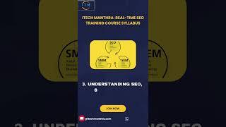 iTech Manthra Real Time SEO Training Course Syllabus | SEO Course | SEO Training | iTechmanthra