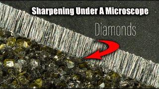 Sharpening a Knife Under a Microscope