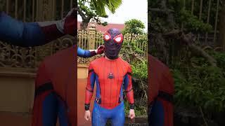 Finding real face of Spider-Man?Best TikTok Part119#shorts