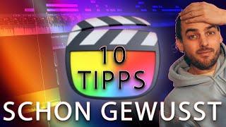 kennst du diese 10 Tipps in Final Cut Pro X