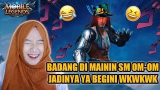BEGINILAH KALAU OM-OM MAIN MOBILE LEGENDS!! AUTO NGAKAK CUY HAHA
