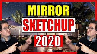  Sketchup Tutorial  ▶ Como Hacer Espejo o Mirror a un Objeto