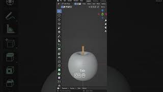 How to modeling an Apple in Blender | Beginner Tutorial