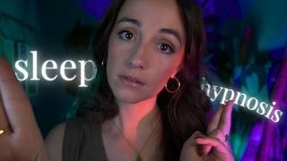 ASMR Hypnosis  Affirmations While You Sleep | (slow hand movements, layered visuals, whispers)