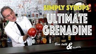 Ultimate Grenadine - How to make Real Grenadine for cocktails | BAR TALK AND COCKTAILS