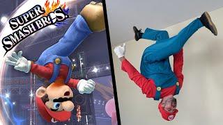 Super Smash Bros Ultimate Stunts In Real Life (Parkour)