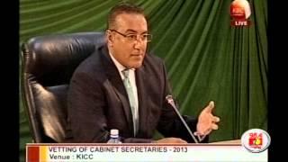 Highlights to Najib Balala's grilling at KICC