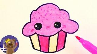 Ζωγραφίζουμε ένα Kawaii Cupcake!