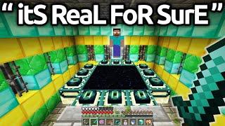 Worlds MOST FUNNY Fake Minecraft SPEEDRUNS...