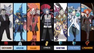 Pokemon All Villainous Team Boss Battle Themes