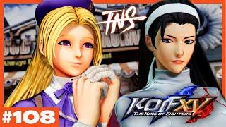 TNS KOFXV Tourney #108 (Hinako Sylvie Angel Chizuru Clark Athena) King of Fighters 15 Pools Top 8