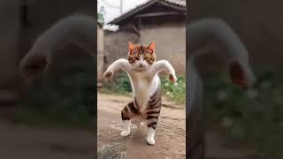 Dancing Cat | Watch This Adorable Kitty Groove! #ai #trendingshorts #FunnyAnimals #Cats  #TechAndArt