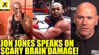 EX Heavyweight UFC Champion says he has BRAIN DAMAGE,Jon Jones wants fighters to protect their brain