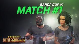 PUBG БАНДА CUP! Карта #1 [Комментатор BeastQT + Wycc + Taer]