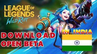 HOW TO DOWNLOAD OPEN BETA | LOL WILD RIFT